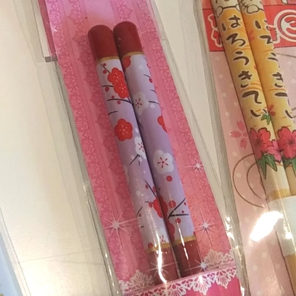 Chopsticks | assorted patterns | 4 sets of two | NWT